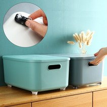 접착식 트윈 미니 바퀴 4P 세트 블랙/화이트 부착 롤러 리빙박스 소형 가구 수납함 간편 이동 박스 상자 운반 스크래치 방지 무소음, A_블랙