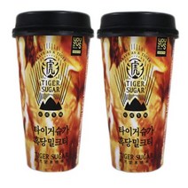 유어스 타이거슈가 흑당밀크티 300ml x 12개 [한박스], 상세페이지 참조