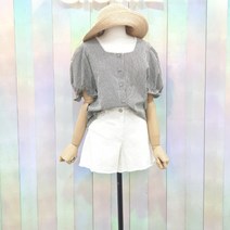 에이비에프지 스퀘어 체크 블라우스 AFV2HB62