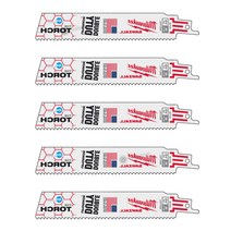 밀워키 컷쏘날-두꺼운 금속용_철거 (6인치) 48-00-4712 (5PCS) 컷소날 48-00-5712