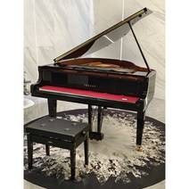 그랜드 피아노 방음 카페트 음악학원 방진 강당 교실, 화이트 중앙 음표(지름100cm)