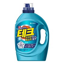 [세제1위 브랜드] 테크 호르몬 특유취 액체세제 용기 드럼용 2.7L 1개 사춘기 냄새 제거 땀냄새 제거