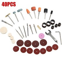 로터리툴 미니샌딩기 전동 다용도 조각기 비트날 로타리바 핸드 헬드 미니 전기 그라인더, 40pcs 액세서리, 1개