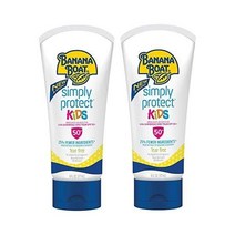 바나나보트 키즈 미네랄 리프 프렌들리 선크림 SPF50 2개, Lotion Twin Pack, 6 Ounce (Pack of 1)