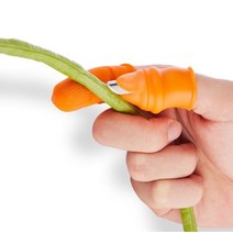 엄지커터 농작물 채소 야채 과일 수확 엄지칼 원예 칼 가위 토마토 가지 호박 가지치기, S