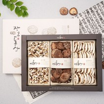 장흥동산 표고버섯 선물세트 명절선물세트, 표고칩60g+향신100g+슬라이스50g