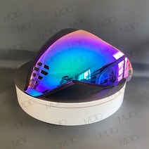 안전조끼 바이크 오토바이 풀 페이스 헬멧 바이저 렌즈 아이콘 에어플라이트 레보 나이트 비전 양산 액세서리, [05] Light Tea