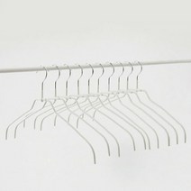한샘(생활) 한샘 라인 논슬립 옷걸이 셔츠용 41cm 10P 크림화이트, 단품없음, 선택완료