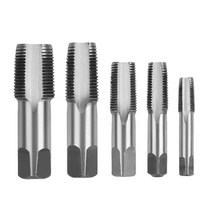 ZLD 5Pc NPT 나사 탭 세트 절단 1/8