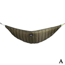 mounchain winter warm sleeping hammock underquilt 슬리핑 백 warmer under quilt 블랭킷 swing with bag for ou, 육군 녹색, 협력사
