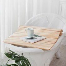 히노끼 욕조덮개 700x1000 편백나무 반신욕판 가리개 테이블 받침대 거치대, 없음