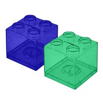 생활의 지혜 컬러 저금통 2종 세트, 블루+그린