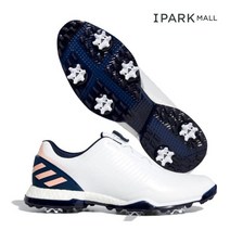 [갤러리아] 아디다스골프아디다스 골프 여성 골프화 우먼스 아디파워 포지드 보아 EE7044, 사이즈:225, EE7044(화이트/네이비/핑크)