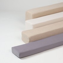 국내생산 페브릭 침대틈새쿠션 침대사이쿠션 대형, 180cm x 15cm, 5cm