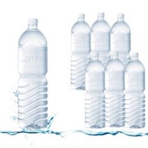 삼다수 무라벨 그린생수 2L 6개