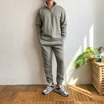 반집업 하프집업 아노락 조거팬츠 트레이닝복 2컬러