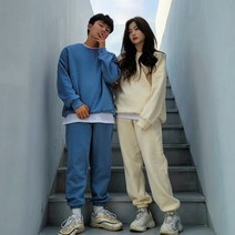 디센도 스웻셋업 스웨트셋업 커플 트레이닝 세트 트레이닝복 츄리닝