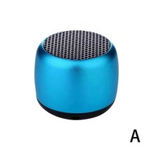 블루투스 스피커 금속 HiFi 큰 방수 미니 스타일 무선 휴대용 작은 F2P7, 03 Blue