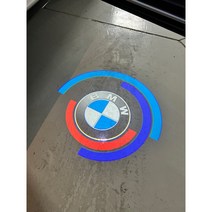 BMW 50주년 신형 도어라이트 무변색(순정품OEM), 50주년 도어라이트, NEW 1234시리즈+헤라 무료 증정