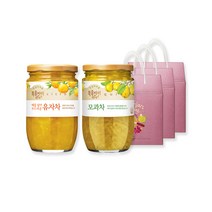 복음자리 실속형선물세트 유자차480g+모과차480g x 3세트