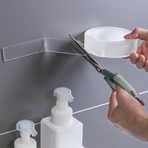 데일린 초강력 투명 실리콘 양면 테이프 3cm x 3m, 2개