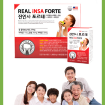 진인사 포르테 치아 뼈건강 가족영양제 120정 4개월분