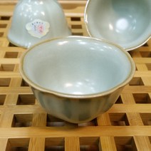 여요 청자유 도자기 찻잔 1개/잔 보이차 다기세트 이효리 다도 대익차 마포점