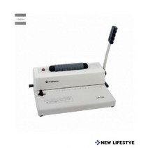 코일링제본기 크리스탈 철 클릭 링 제본기 책분철 CS-120 천공기, 단품, 단품