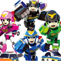 티피 해머 싸이언 토토 피규어 토이캅 경찰차 변신로봇 4종 풀세트, 트레일러