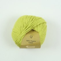 [앵콜스] 가잘 오가닉코튼 50g 대용량 유기농 뜨개실 오가닉실 아가옷, 426 연올리브