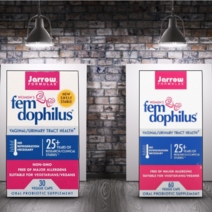 jarrow 자로우 펨 도피러스 femdophilus 여성 유산균 10억 30~60 캡슐, 4. 10억 60 야채 캡슐
