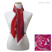 MARRY ELLEN LA VIE EN ROSE 실크스카프 홈파티