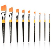 화홍산업_구성붓(디자인붓)_972 F 1/1호 ~ 8호 낱자루, 1개