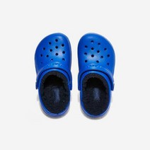 이랜드 [크록스][ABC마트키즈] CLASSIC LINED CLOG K CRS207010 BLUE BOLT_분당점