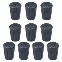 아이젠 등산용 도시형 워킹 스틱 팁 10 개 미끄럼 방지 고무 지팡이 하이킹 보호대 그립 포장 트레일 지형, 중국, 짧은 둥근 머리