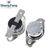 와이파이 온도조절기 ShengYang KSD301 250V 10A 정상적으로 닫힌 NC 온도 조절기 열 제어 스위치 DegC 40C-135C Arduino 용, [05] 85 degree