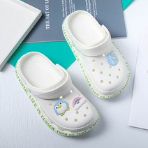 나루니 여성아쿠아슈즈 아쿠아샌들 통기성 미끄럼방지 방수 파스텔톤 펭귄 여름 3cm