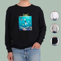 아토가토 제주 힐링여행 스쿠버다이빙 맨투맨 후드티