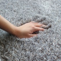 [얀카페트] [핸드메이드 국내제작]라비쉬 45mm샤기카페트(240x340cm)그레이