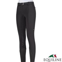 [EQUILINE] Culif 실리콘 풀패치 승마바지, 28, 네이비