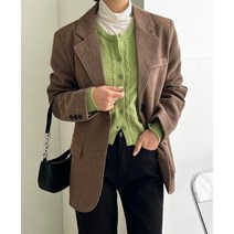 에이치다 / 포츠 울 헤링본 자켓 2color