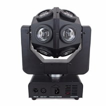 NEW 1구맥스 LED 무빙라이트 락볼링장 클럽 포차 GX 요가 줌바