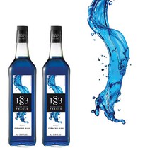 1883 1883 블루큐라소시럽 1L (2개세트), 2개