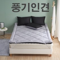 시원한 여름 침대 패드 순면 60수 풍기인견100% 뱀부 광목 모달 시어서커 냉 매트 카페트 토퍼 싱글 슈퍼싱글 퀸, 1_샤이니_블랙