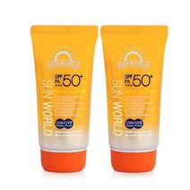 썬 월드 수퍼 썬크림 80ml X 2개
