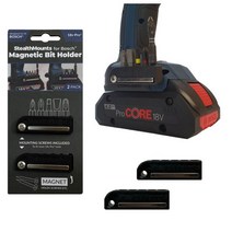 보쉬 Magnetic Bit Holder(자석비트홀더 2Pack) StealthMounts, 검정