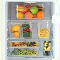 [리바트하움행잉pc보관함] 플라라 투명 PC 밧드 바트 뚜껑 반찬통 냉장고정리용기