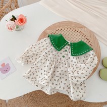 루라줌) 아기 유아 아동 키즈 어린이 6개월 2살 3살 세라 그린넥 원피스 어린이집 등원룩 여아 여자아이 하객룩 코디룩 조카선물 북유럽풍 여아원피스 쇼핑몰