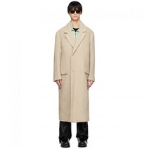 [정품] 우영미 WOOYOUNGMI 베이지 더블브레스트 코트 232704M176007