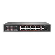 넥스트 16포트 POE 스위칭허브 250W, NEXT-POE318SFP-TP